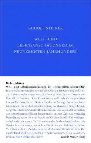 ISBN 9783727401855: Welt- und Lebensanschauungen im neunzehnten Jahrhundert