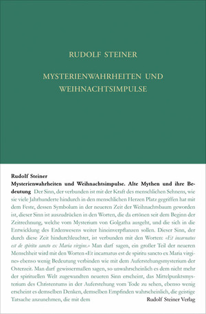 ISBN 9783727418013: Mysterienwahrheiten und Weihnachtsimpulse