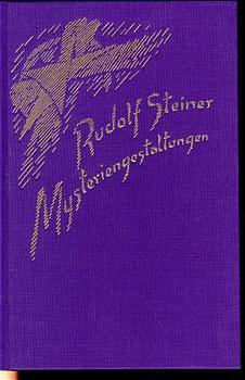 gebrauchtes Buch – Rudolf Steiner – Mysteriengestaltungen - Vierzehn Vorträge, Dornach 1923 (mit Tafelzeichnungen)