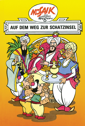 gebrauchtes Buch – Hegen, Hannes & Dräger – Mosaik 8. Auf dem Weg zur Schatzinsel & Beilage