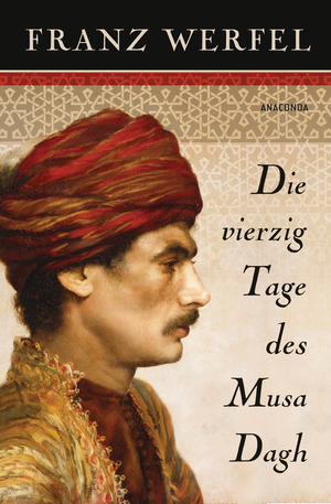 Die vierzig Tage des Musa Dagh Cover - Profile Portrait of a Man in a Red Turban - Rodolphe Ernst