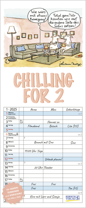 ISBN 9783731879459: Chilling for 2 2025