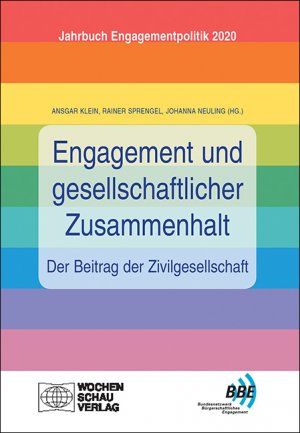 ISBN 9783734409028: Engagement und gesellschaftlicher Zusammenhalt – der Beitrag der Zivilgesellschaft - Jahrbuch Engagementpolitik 2020