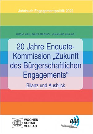 neues Buch – 20 Jahre Enquete-Kommission  Zukunft des Buergerschaftlichen Engagements  - Bilanz und Ausblick