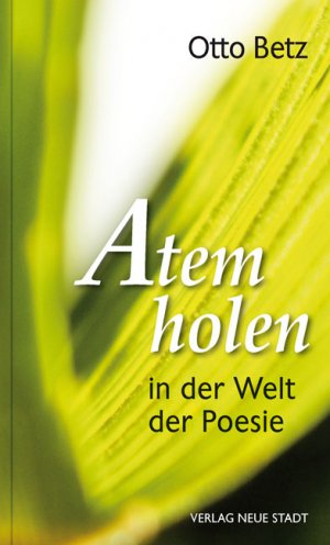 ISBN 9783734611117: Atem holen in der Welt der Poesie (Impulse)