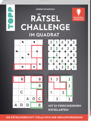 ISBN 9783735853042: Rätsel-Challenge im Quadrat – Innovation aus der Rätselwerkstatt! - Mit 52 verschiedenen Rätselarten aus aller Welt