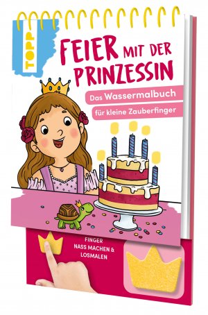 ISBN 9783735892041: Feier mit der Prinzessin. Das Wassermalbuch zum Mitmachen