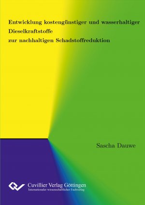 ISBN 9783736995666: Entwicklung kostengünstiger und wasserhaltiger Dieselkraftstoffe zur nachhaltigen Schadstoffreduktion