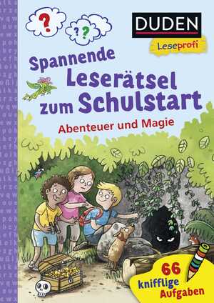 ISBN 9783737336536: Duden Leseprofi – Spannende Leserätsel zum Schulstart: Abenteuer und Magie, 1. Klasse - 66 knifflige Aufgaben | Rätselbuch für Erstleser und Leseanfänger ab 6 Jahren