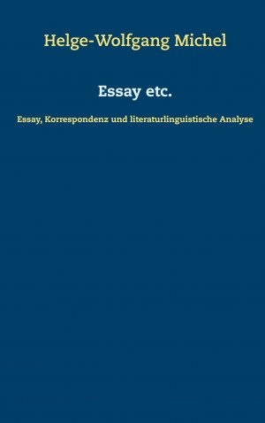 ISBN 9783740765170: Essay etc.