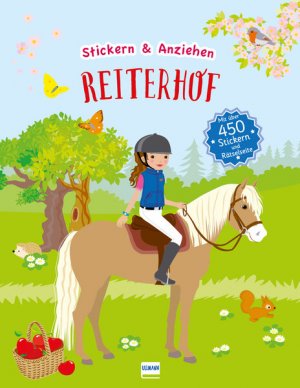 ISBN 9783741524684: Reiterhof (Anziehpuppen, Anziehpuppen-Sticker) - Stickern und Anziehen, mit über 450 Stickern