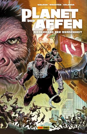 ISBN 9783741638220: Planet der Affen - Bd. 1 Niedergang der Menschheit