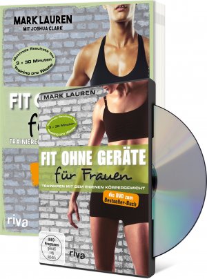 ISBN 9783742309174: Fit ohne Geräte für Frauen Buch + DVD - Bundle - Trainieren mit dem eigenen Körpergewicht. Neuausgabe: Der Weltbestseller endlich in Farbe