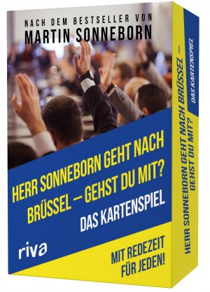 neues Buch – Herr Sonneborn geht nach Brüssel - gehst du mit? | Das Kartenspiel | Taschenbuch | Schachtel | 64 S. | Deutsch | 2020 | riva | EAN 9783742313621