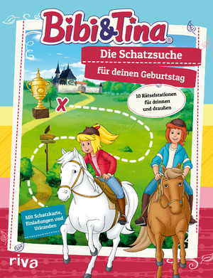 ISBN 9783742320803: Bibi & Tina – Die Schatzsuche/Schnitzeljagd für deinen Geburtstag - 10 Rätselstationen für drinnen und draußen. Mit Schatzkarte, Einladungen und Urkunden. Für Kinder ab 6 Jahren