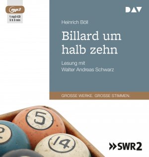 ISBN 9783742402066: Billard um halb zehn, 1 Audio-CD, 1 MP3