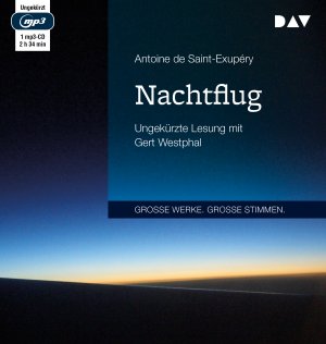 ISBN 9783742409102: Nachtflug: Ungekürzte Lesung mit Gert Westphal (1mp3- CD)