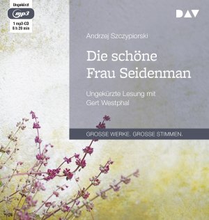 ISBN 9783742409119: Die schöne Frau Seidenman: Ungekürzte Lesung mit Gert Westphal (1 mp3-CD)