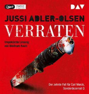 ISBN 9783742426574: Verraten. Der zehnte Fall für Carl Mørck, Sonderdezernat Q – Ungekürzte Lesung mit Wolfram Koch (2 mp3-CDs)