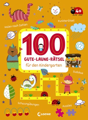 ISBN 9783743209572: 100 Gute-Laune-Rätsel für den Kindergarten - Lernspiel-Sammlung zum Rätseln und Malen für Kinder ab 4 Jahre