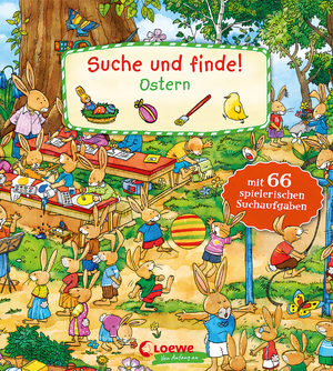 ISBN 9783743210011: Suche und finde! - Ostern – Mit 66 spielerischen Suchaufgaben - Wimmelbilder für die Förderung der Konzentrationsfähigkeit - Ab 2 Jahren