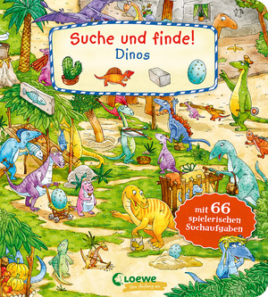 neues Buch – Suche und finde! - Dinos | Mit 66 spielerischen Suchaufgaben | Joachim Krause | Buch | Suche und finde! | 18 S. | Deutsch | 2021 | Loewe | EAN 9783743211681