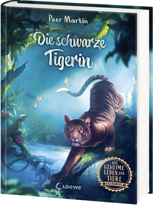 gebrauchtes Buch – Peer Martin – Das geheime Leben der Tiere (Dschungel) - Die schwarze Tigerin - Erlebe die Tierwelt und die Geheimnisse des Dschungels wie noch nie zuvor - Kinderbuch ab 8 Jahren