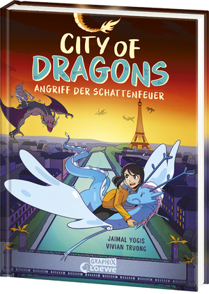 neues Buch – Jaimal Yogis – City Of Dragons (Band 2) - Angriff der Schattenfeuer - Tauche ein in dieses Fantasy-Abenteuer voller Drachen, Sagen und Mythen - Comic-Buch im Manga-Stil für Kinder ab 11 Jahren