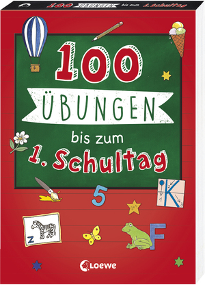 ISBN 9783743217744: 100 Übungen bis zum ersten Schultag - Lernspiel-Block mit wichtigen Schulstart-Themen für Vorschulkinder ab 5 Jahren