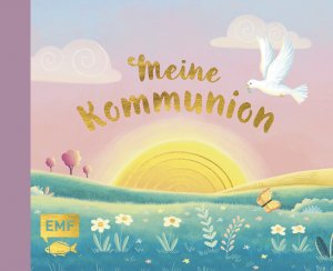 ISBN 9783745900644: Meine Kommunion (rosa) - Eintragalbum für Erinnerungen und Fotos mit edler Goldfolienprägung