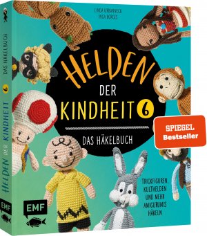 ISBN 9783745914788: Helden der Kindheit – Das Häkelbuch – Band 6 – Trickfiguren, Kulthelden und mehr Amigurumis häkeln