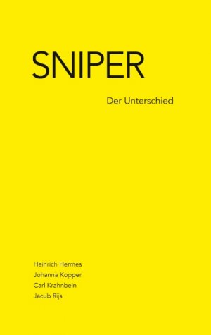 ISBN 9783746032894: Sniper