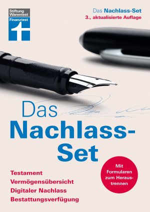 ISBN 9783747100417: Das Nachlass-Set - Testament, Vermögensübersicht, Digitaler Nachlass, Bestattungsverfügung. 3. aktualisierte Auflage