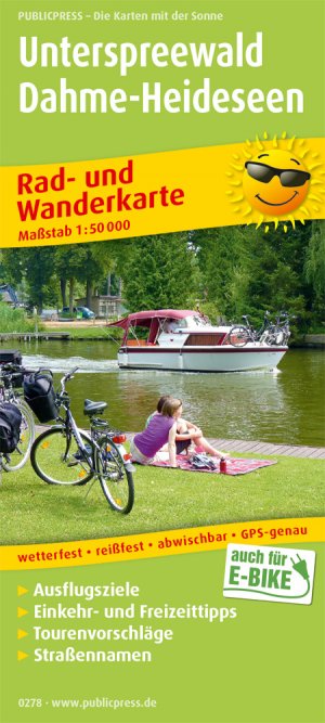 ISBN 9783747302781: Unterspreewald - Dahme-Heideseen – Rad- und Wanderkarte mit Nebenkarten Königs Wusterhausen und Lübben, mit Ausflugszielen, Einkehr- & Freizeittipps, Straßennamen, wetterfest, reissfest, abwischbar, GPS-genau. 1:50000