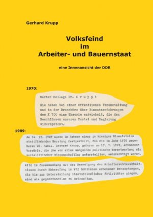 ISBN 9783748162469: Volksfeind im Arbeiter- und Bauernstaat