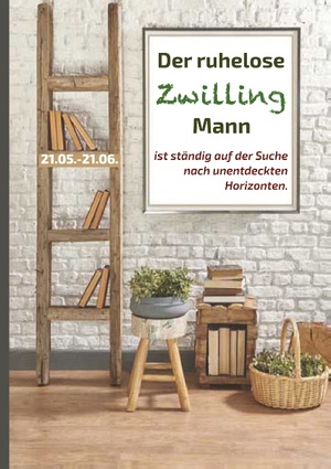 ISBN 9783752866407: Der ruhelose Zwilling Mann ist ständig auf der Suche nach unentdeckten Horizonten