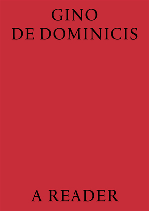 ISBN 9783753305837: Gino De Dominicis. - A Reader