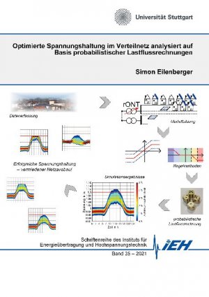 ISBN 9783754352397: Optimierte Spannungshaltung im Verteilnetz analysiert auf Basis probabilistischer Lastflussrechnungen