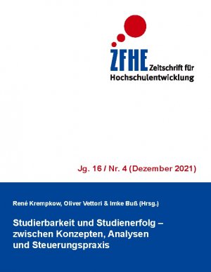 neues Buch – René Krempkow – Studierbarkeit und Studienerfolg / Zwischen Konzepten, Analysen und Steuerungspraxis / René Krempkow (u. a.) / Taschenbuch / Zeitschrift für Hochschulentwicklung Jg. 16 / Paperback / 280 S. / Deutsch