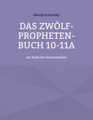 ISBN 9783756203871: Das Zwölf-Propheten-Buch 10-11a - am Ende der Sonnenzeiten