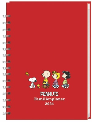 ISBN 9783756401116: Peanuts Familienplaner Buch A5 2024. Familienkalender mit 5 Spalten. Liebevoll illustrierter Buch-Kalender mit Einstecktasche und Schulferien. Terminplaner mit 160 Seiten.