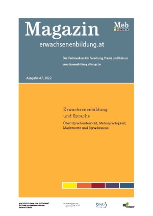 ISBN 9783756844067: Erwachsenenbildung und Sprache – Über Sprachunterricht, Mehrsprachigkeit, Machtworte und Sprachräume