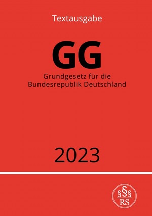 neues Buch – Ronny Studier – Grundgesetz fuer die Bundesrepublik Deutschland - GG 2023