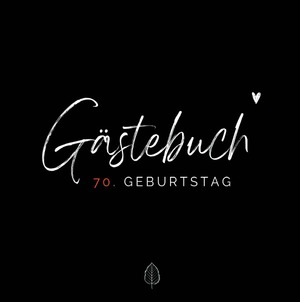 ISBN 9783758402920: 70. Geburtstag- Premium Gästebuch Blanko - Das edle und neutrale Ausfüllbuch für Erinnerungen, Fotos &amp; Glückwünsche. Gästebuch 70. Geburtstag. Black-White-Red Edition.