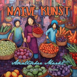 ISBN 9783758409158: Naive Kunst Asiatischer Markt Malbuch für Erwachsene - Asien Malbuch für Erwachsene | Asiatischer Wochenmarkt Malbuch | Asien Graustufen Malbuch Naive Kunst |