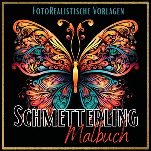 ISBN 9783758429200: Black Midnight- Animals / Malbuch Schmetterling „Fotorealistisch“. - Schmetterling Malbuch mit wunderschönen Vorlagen auf weißen &amp; schwarzen Hintergründen. Schmetterlingsmalbuch. Schwarzes Malbuch.