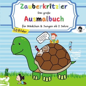 ISBN 9783759222206: ZAUBERKRITZLER - Das große Ausmalbuch für Mädchen & Jungen ab 2 Jahre – Mit 58 abwechslungsreichen tollen Bildern zum spaßigen & kreativen Ausmalen