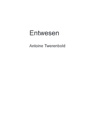 ISBN 9783759871459: Entwesen