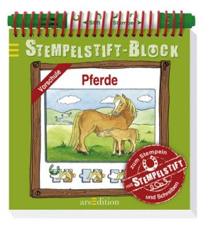 ISBN 9783760741512: Pferde - Stempelstift-Block