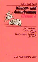 ISBN 9783761418192: Klausur- und Abiturtraining Chemie 3